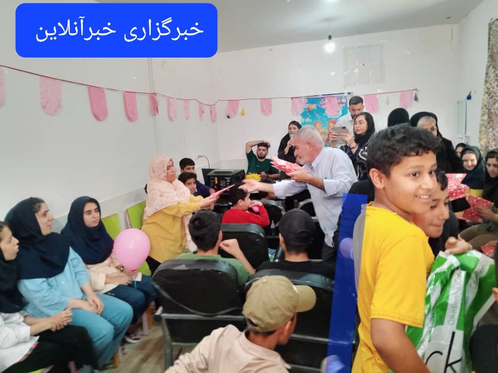 برگزاری برنامه شاد برای کودکان کار مسجدسلیمان در آستانه روز جهانی کودک