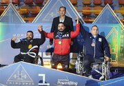 برنز جهان برگردن پاراوزنه‌بردار ایران