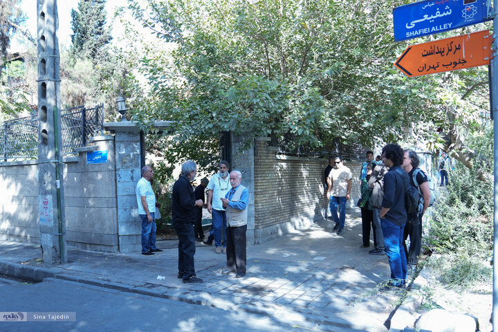 خاکسپاری ناصر تقوایی