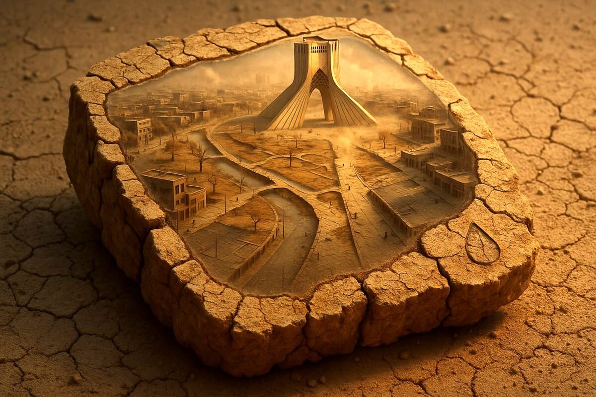 ایران در آستانه کمبود مطلق آب؛ «فقط ۸۵۰ مترمکعب آب برای هر ایرانی»/نیمی از چاه‌های آب ایران غیرمجازند