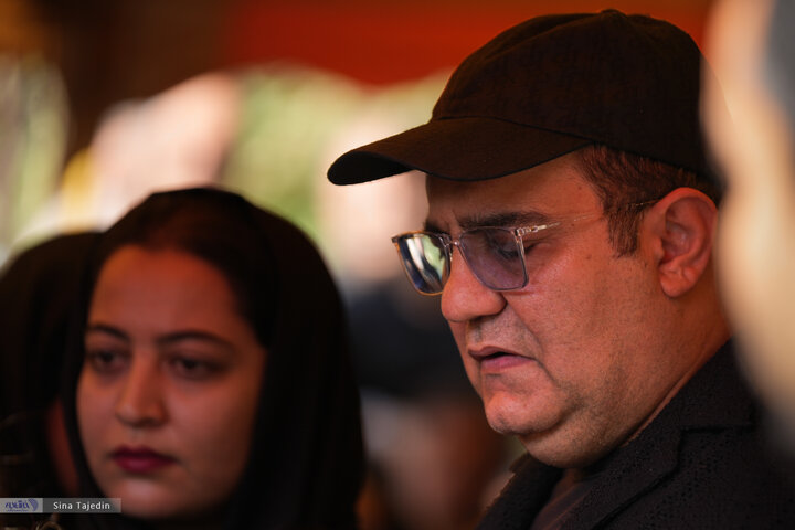 مراسم خاکسپاری سعید مظفری