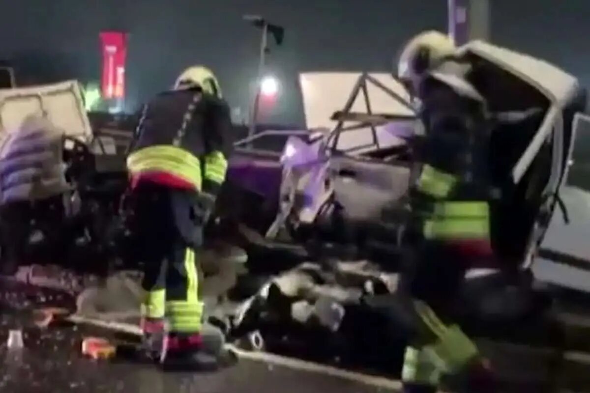 تصادف خودروی قاچاق چیان چهار قربانی گرفت