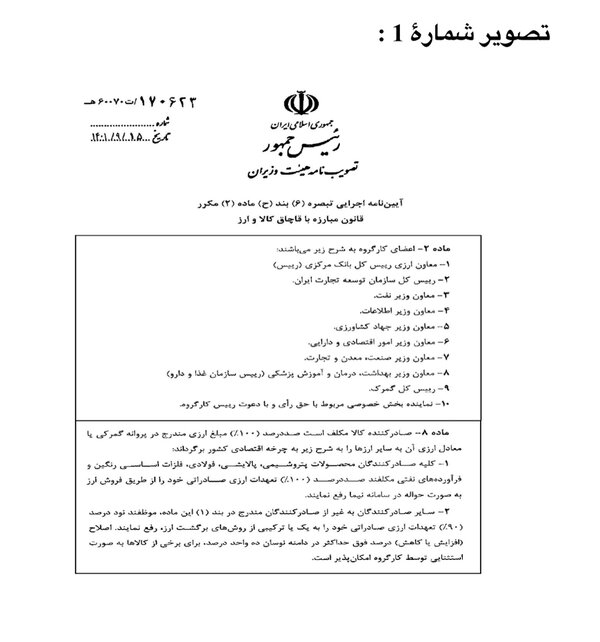 نامه یک نماینده مجلس به سران قوا درباره عدم بازگشت 95 میلیارد دلار ارز صادراتی / پای «کارگروه بازگشت ارز» در میان است؟ 9