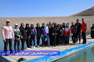 هفتمین المپیاد استعدادهای برتر ورزش کشور در رشته روئینگ دختران از نگاه دوربین