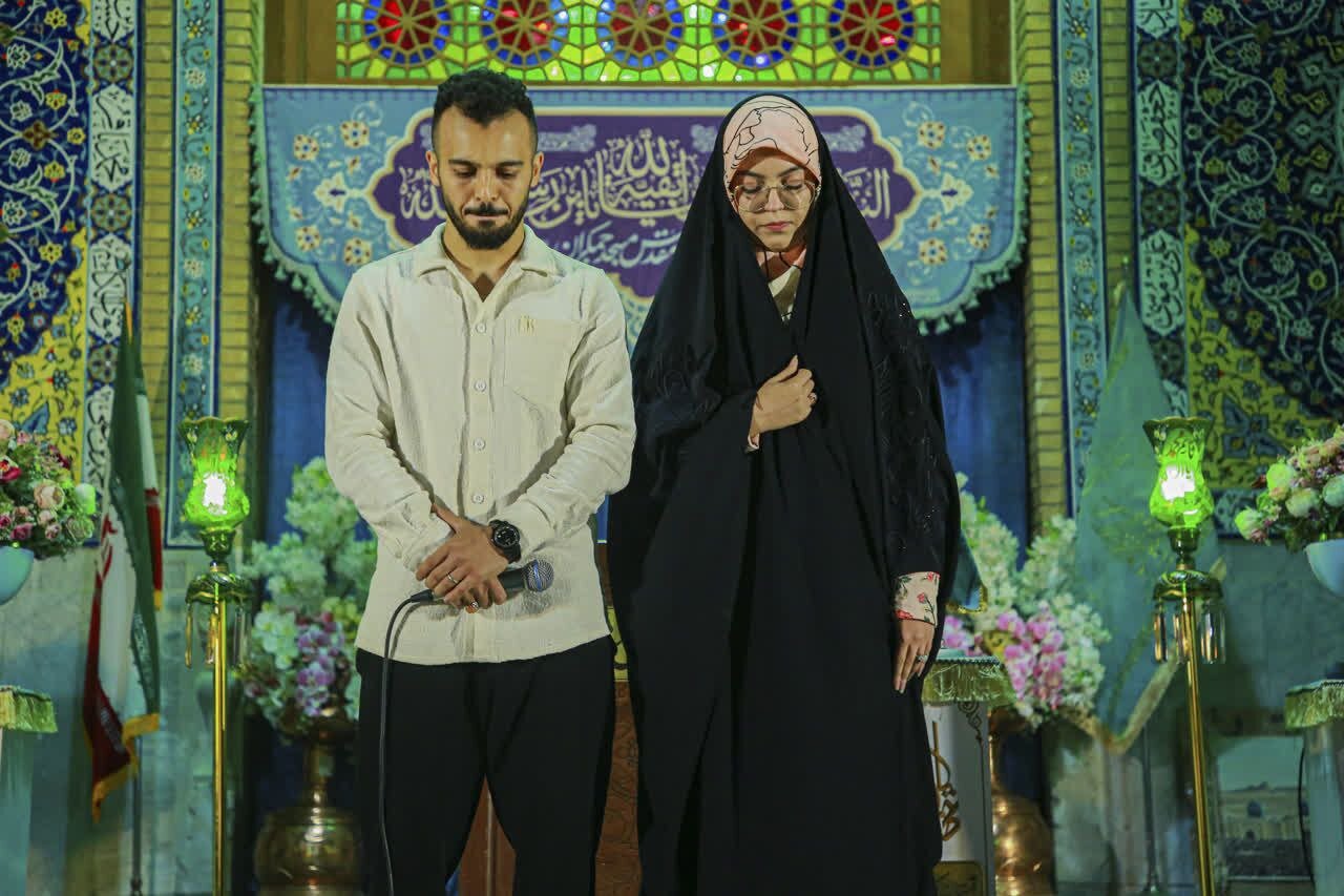 عکس| مرد سال فوتسال آسیا خادم افتخاری مسجد جمکران