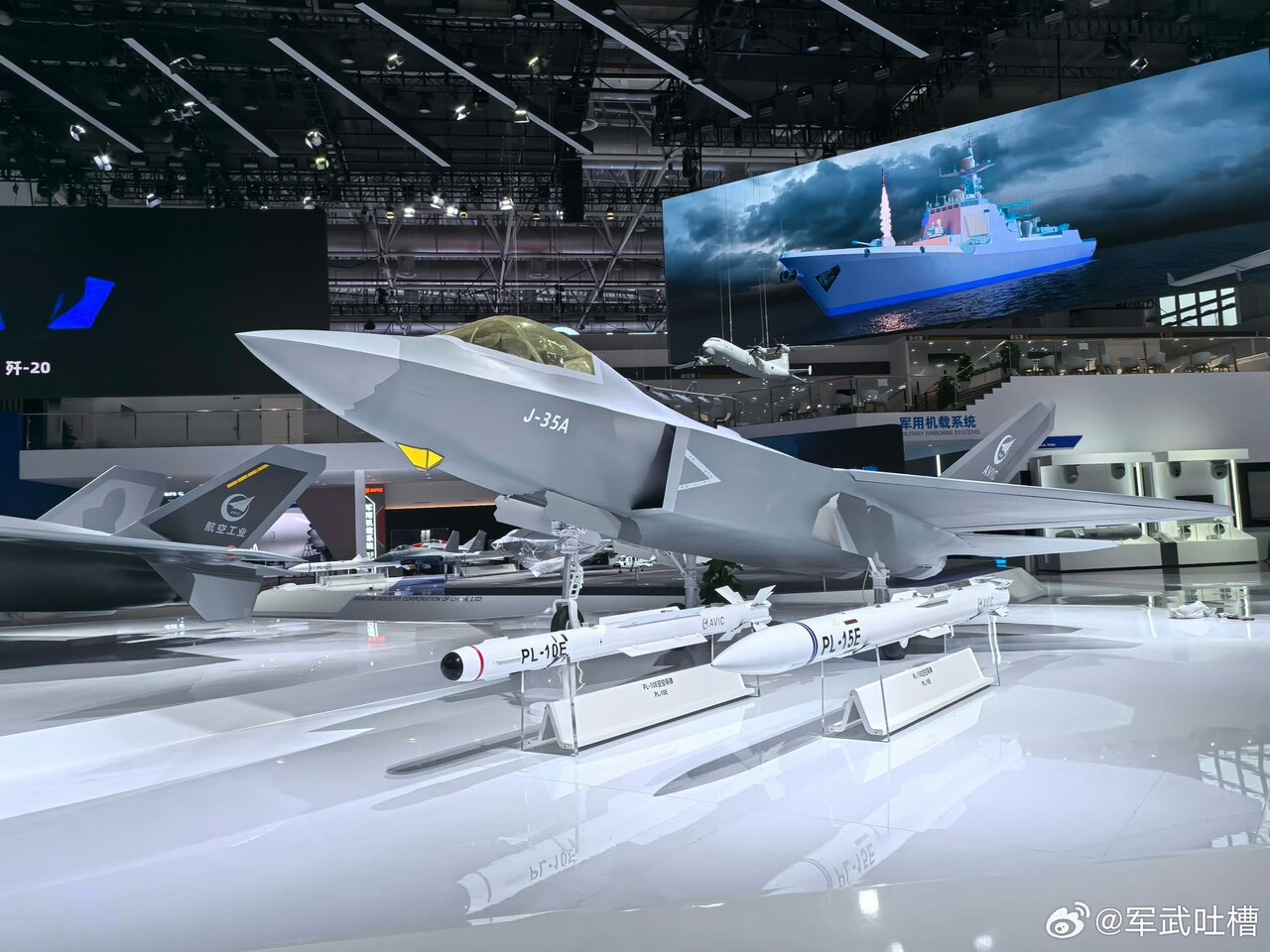چین غول هوایی خود را آزاد کرد؛ جنگنده J-35 با ۱۲ موشک در وضعیت «رزمی سنگین»