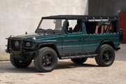 تبدیل مرسدس G کلاس نظامی به شاسی‌بلند هشت‌نفره با موتور آمریکایی!