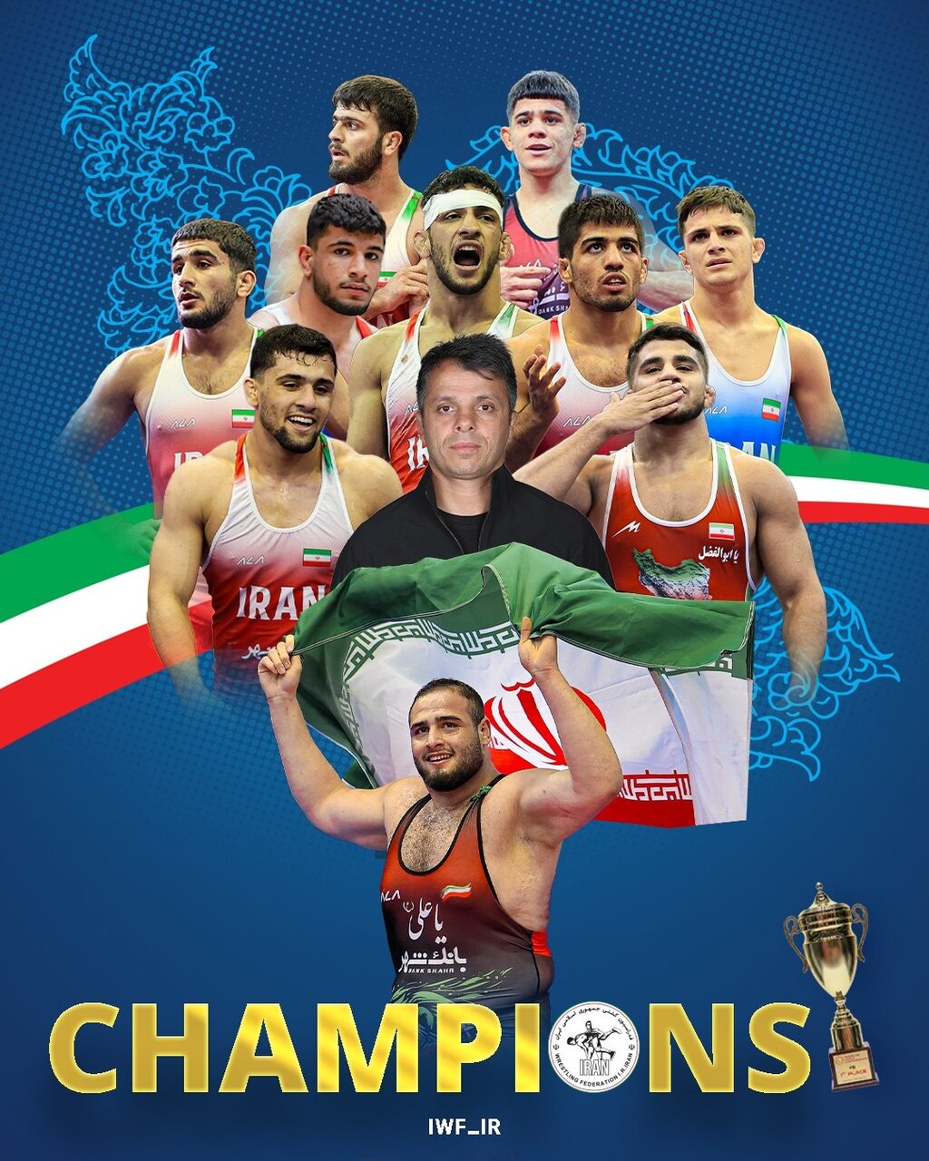 قهرمانی فرنگی‌کاران امید ایران در قهرمانی جهان