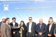 آغاز عملیات اجرایی تعریض و بهسازی آزادراه ساوه سلفچگان با حضور وزیر راه و شهرسازی و استاندار قم