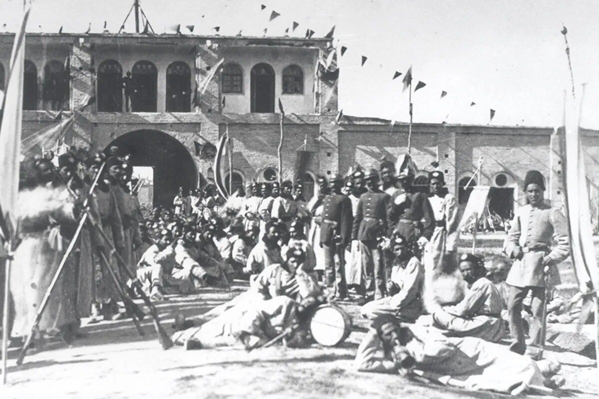 تصویر: تقسیمات اداری کشور ایران در زمان قاجاریه