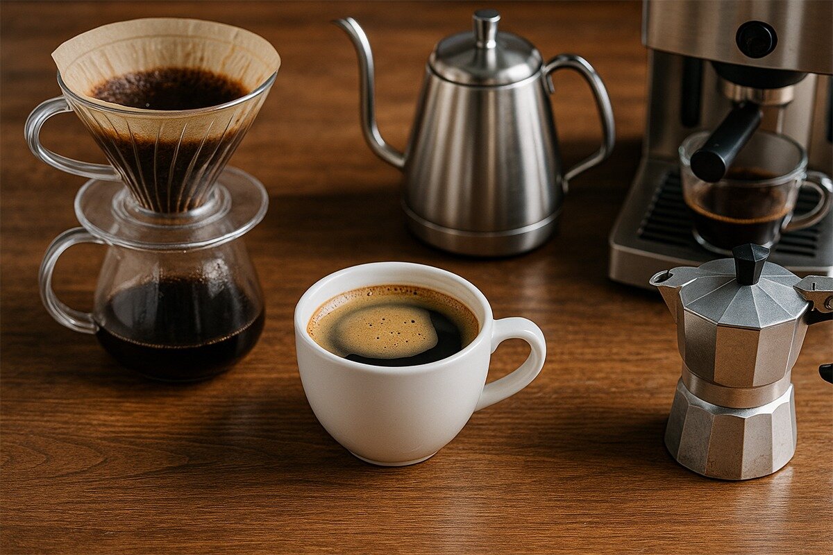 انواع روش های دم آوری قهوه