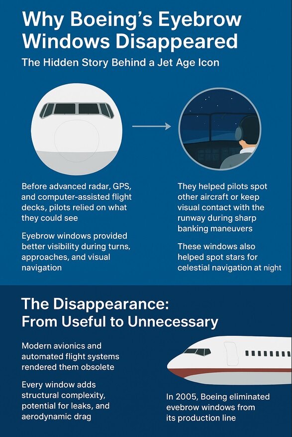 دلیل حذف پنجرههای سرنوشتساز از هواپیماهای بوئینگ دلیل حذف پنجرههای سرنوشتساز از هواپیماهای بوئینگ