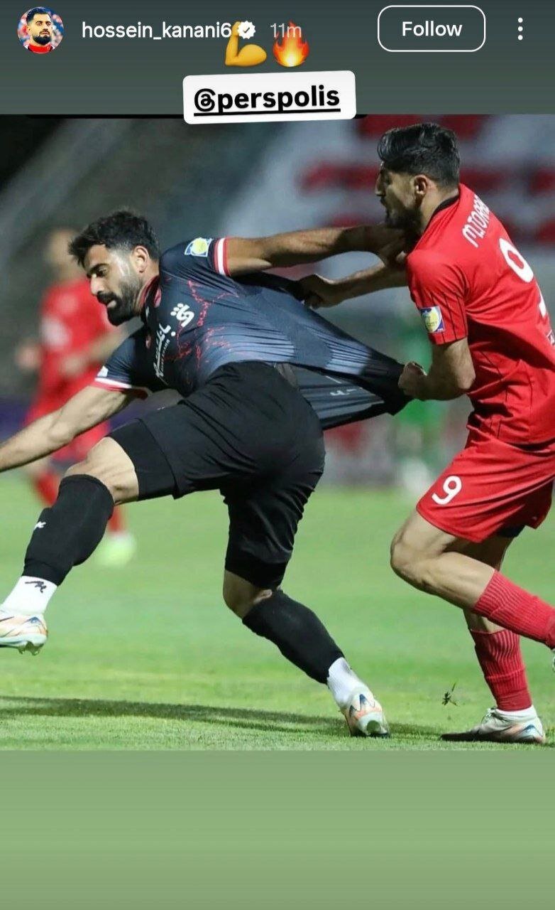 عکس| کری جنجالی کنعانی برای ترابی و تراکتوریها