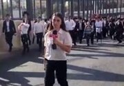 ببینید | خبرنگار اسرائیلی به دلیل بی‌حجابی مورد حمله قرار گرفت!