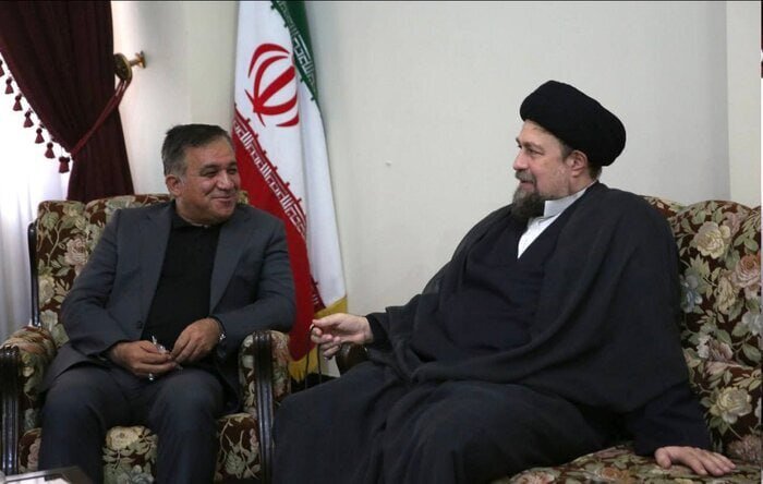 گزارش تاجرنیا به سید حسن خمینی از برنامههای استقلال در لیگ و آسیا