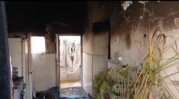 مرگ دو خواهر خردسال در آتش‌سوزی خانه‌ای در نخل ناخدا