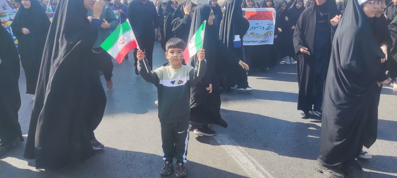 همگامی مردم و مسئولان خوزستان در یوم‌الله ۱۳ آبان؛ تجدید میثاق با آرمان‌های انقلاب