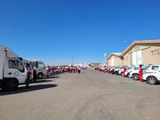 کالیمانی میزبان طرح ملی نذر خدمت ۸؛ خدمات هلال‌احمر برای روستاییان مانه در خراسان شمالی