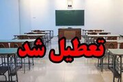 مدارس این استان بخاطر آنفلوآنزا تا پایان هفته تعطیل شد