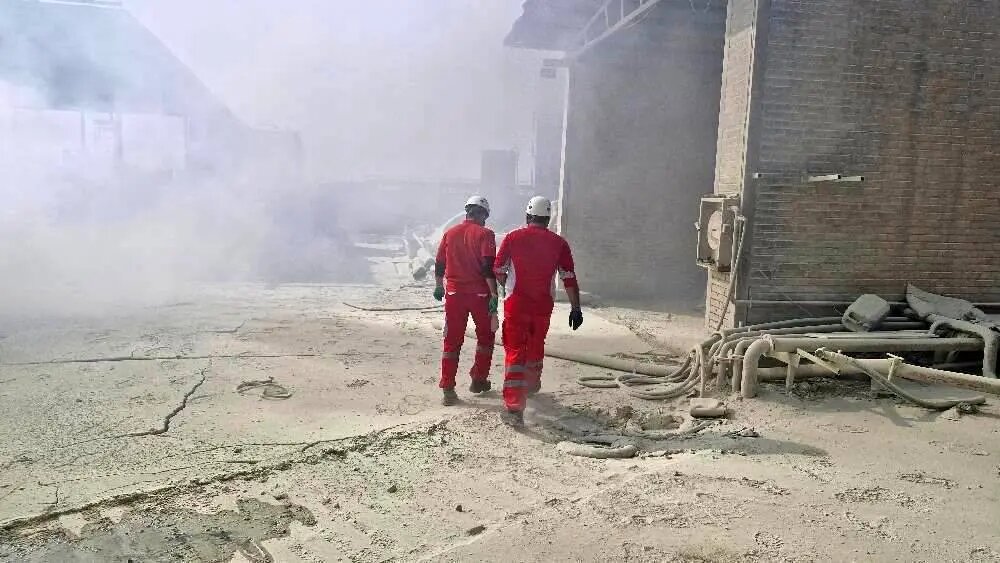 آتشسوزی در شرکت پالایش نفت پارسیان ایوانکی/ آمار مفقودان و مصدومان