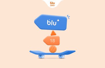 انتقال حساب بلوجونیور به بلو در ۱۸ سالگی