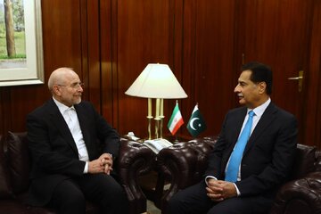 تصویر خاص از دیدار قالیباف با همتای پاکستانی تصویر خاص از دیدار قالیباف با همتای پاکستانی