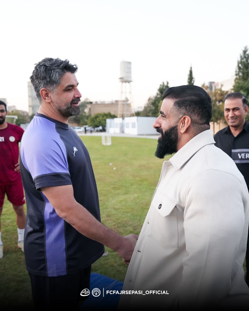 عکس| پای هادی چوپان به فوتبال باز شد