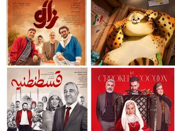 «آقای زالو» ی مهران احمدی، الناز شاکردوست و پژمان جمشیدی را کنار زد / امین حیایی و مهران مدیری در نقش‌های کمدی بیشتر فروختند تا جدی