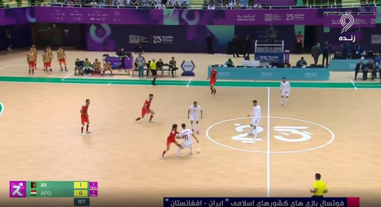 عکس | اقدام عجیب صداوسیما در مواجهه با سوتی تلویزیون عربستان: پرچم افغانستان به جای ایران!