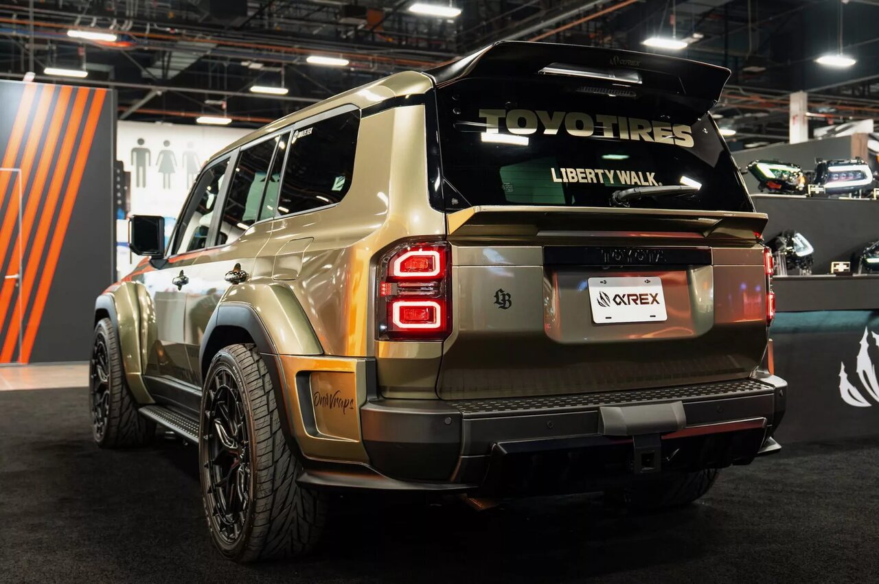 وقتی تویوتا لندکروزر شبیه مرسدس‌ بنز می‌شود! / یک تیونینگ جذاب / عکس