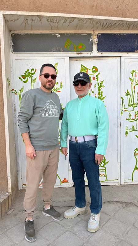 «ارتدر» در دل کویر سمنان؛ وقتی درهای بیابانک به قابهای نقاشی بدل شدند