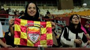 تصاویری از اولین حضور زنان اهوازی در ورزشگاه