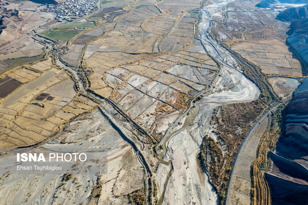 تصاویر غمانگیز از خشک شدن «طلای روان»