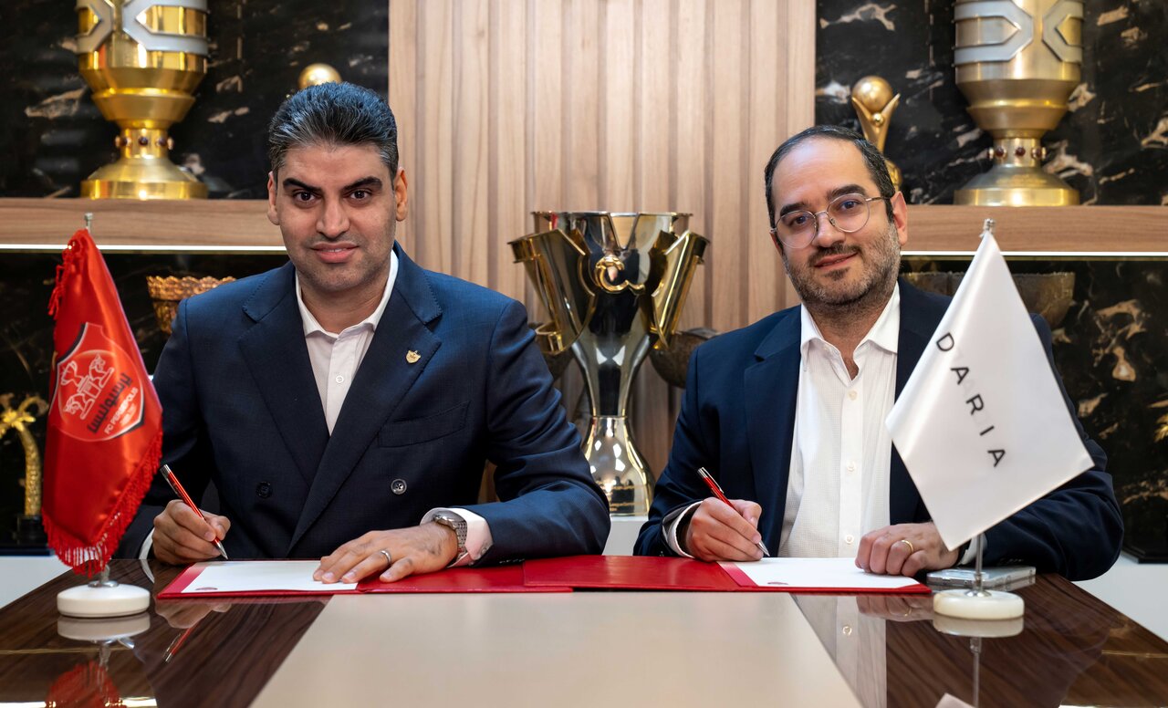 داریا حامی تیم بزرگ پرسپولیس