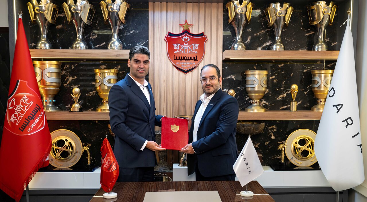 داریا حامی تیم بزرگ پرسپولیس