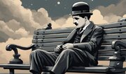 چارلی چاپلین: در اوج شهرت، خودم را غرق در تنهایی و اندوه می‌دیدم