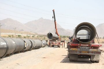 آغاز عملیات تکمیلی آبرسانی سد طالقان با حضور معاون اول رئیس‌جمهور