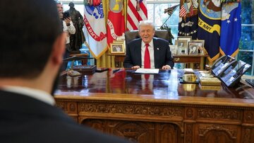 تصاویری از دیدار جولانی داعشی با ترامپ در کاخ سفید