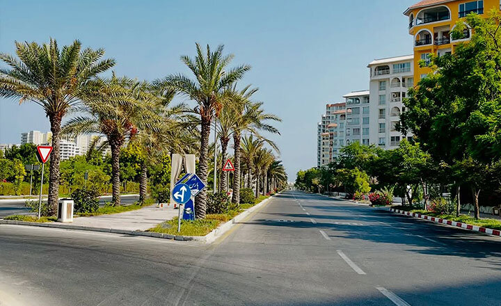 قوانین رانندگی در خیابانهای کیش