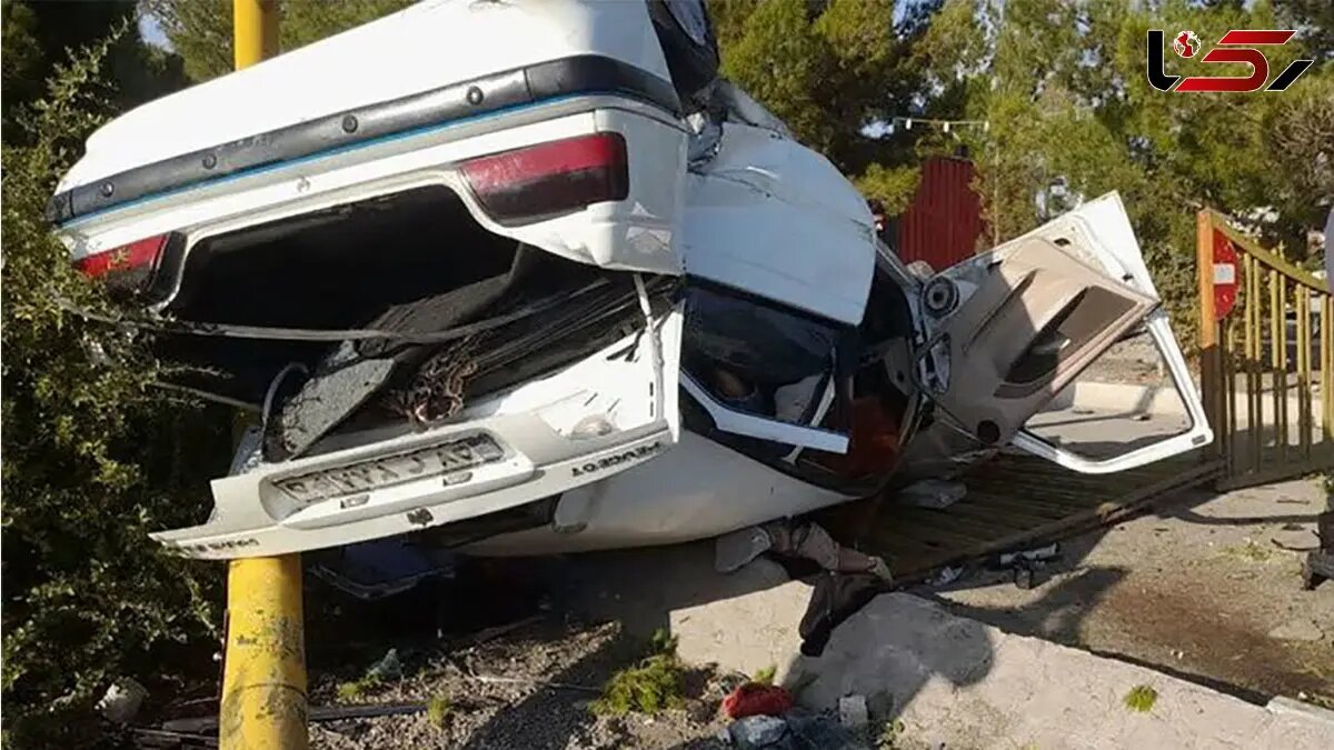 چپ کردن سارقان هنگام فرار از دست پلیس / راننده جان باخت 2