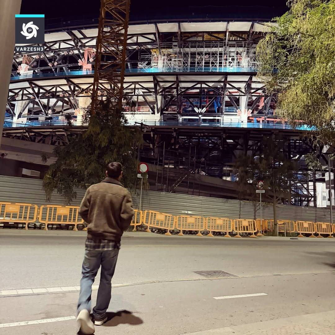 عکس| بازگشت مخفیانه لیونل مسی به کمپ‌نو