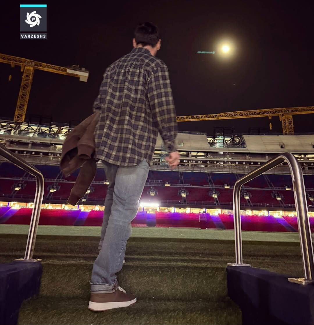 عکس| بازگشت مخفیانه لیونل مسی به کمپ‌نو