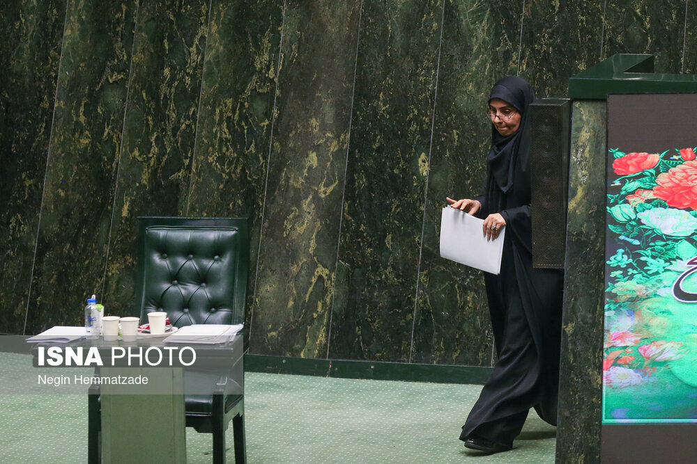 ژست مشترک وزیر نفت و وزیر راه بعد از گزارش عملکرد به مجلس + عکس