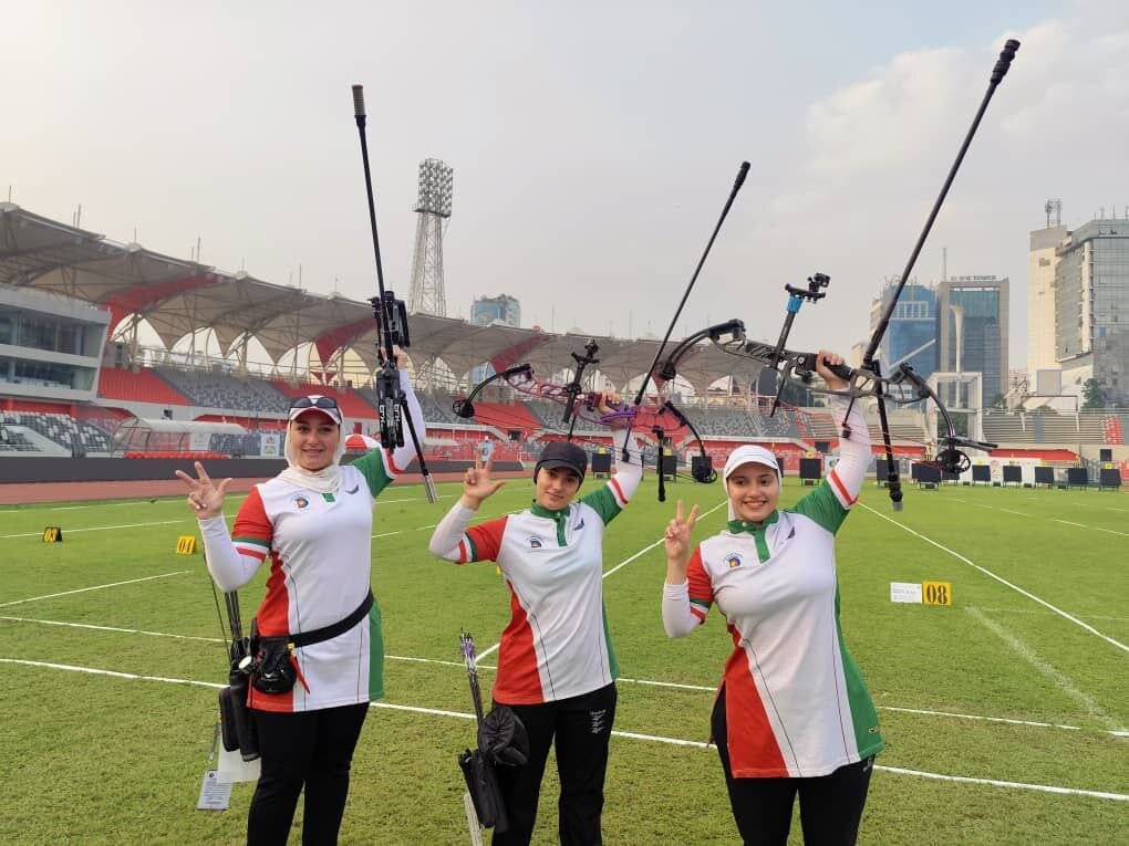 عکس| برنز دختران ایران در بنگلادش