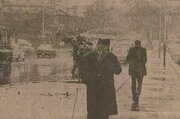 پس از ۱۹۰ روز بی‌بارشی در تهران برف بارید؛ آبان ۱۳۵۴