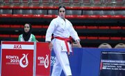 ببینید |  سومین مدال طلای کاروان ایران/ فاطمه صادقی در کاراته طلایی شد