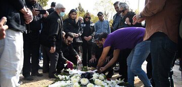 گزارش تصویری| جای خالی هنرمندان در بدرقه همایون ارشادی