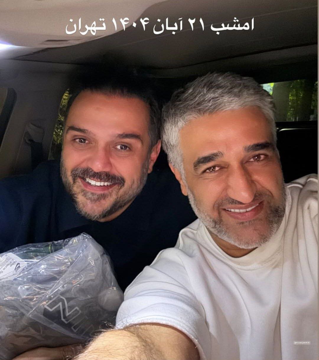 اولین تصویر پس از ورود پژمان جمشیدی به ایران