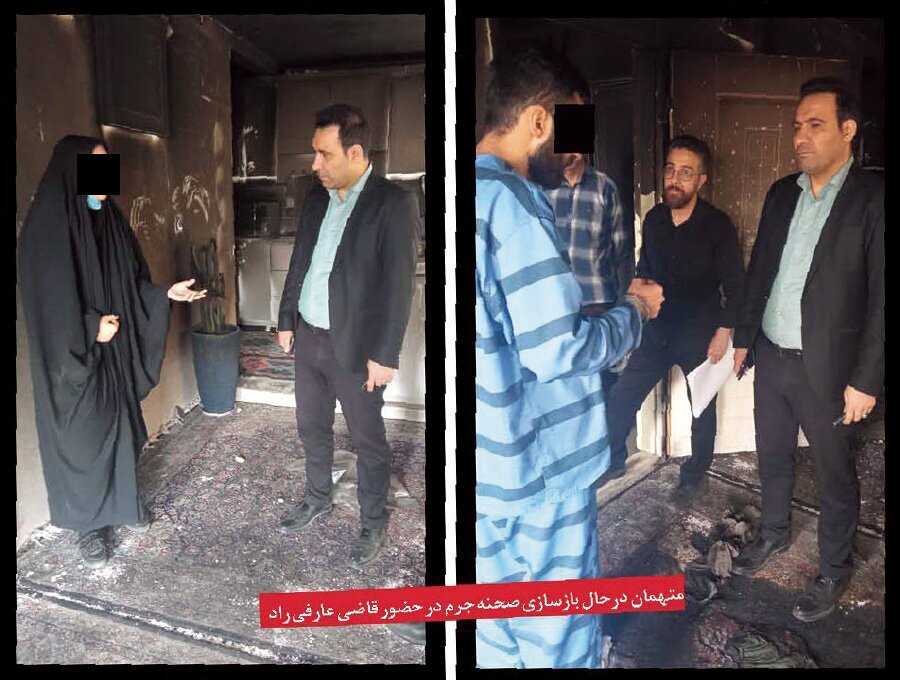 جنایت هولناک زن بلاگر معروف و معشوقش/ قتل شوهر و آتش زدن او در خانه