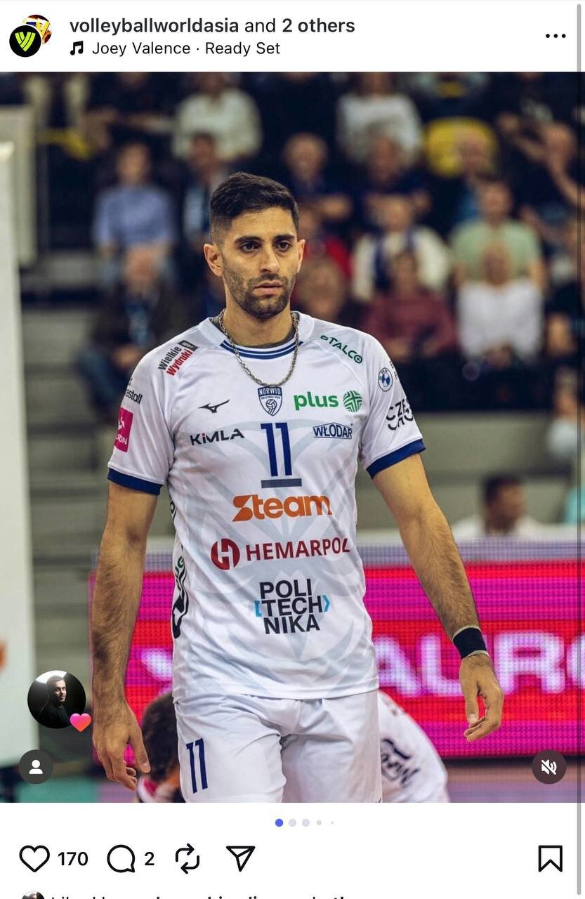 عکس| عبادیپور در لهستان رهبر شد!